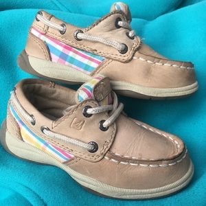 Sperry topsider rainbow plaid 🌈